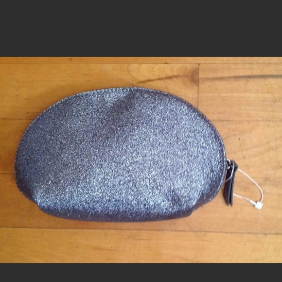 Sparkle Glam Cosmetic Bag by New York and Company In Silver - Picture 9 of 11